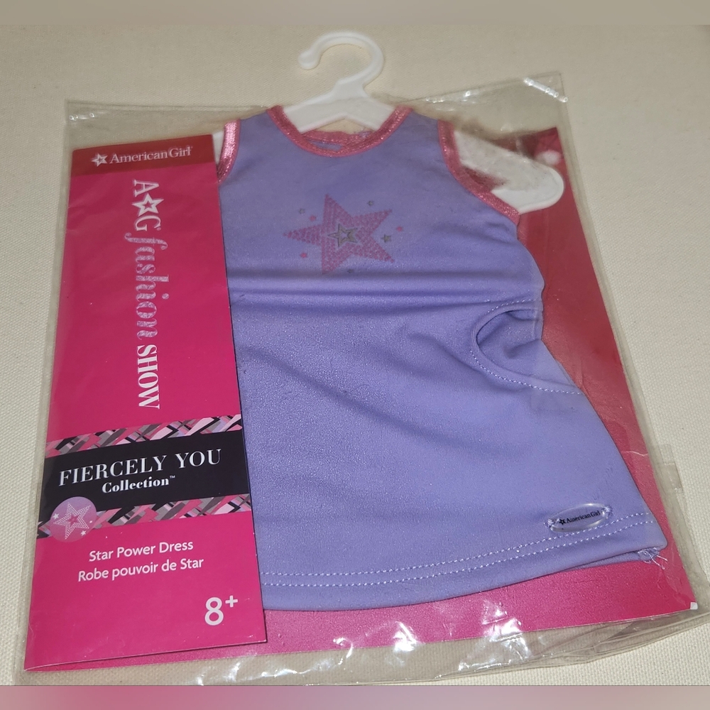 American Girl Purple Star Power Dress